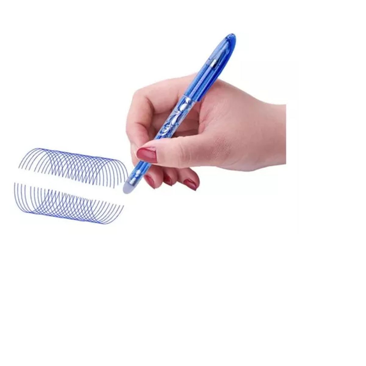 GENERICO - X12 Lapiz Magico Bolígrafo Tinta Gel Borrable Pasta 05mm