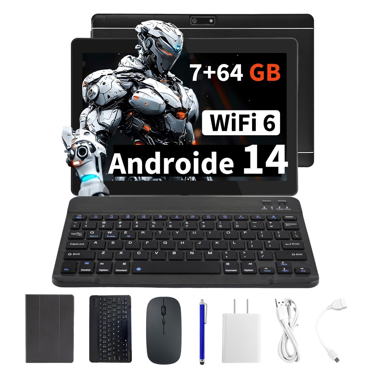 VEIDOO - Tablet Veidoo 10.1'' 7GB+64GB Octa-Core Android 14