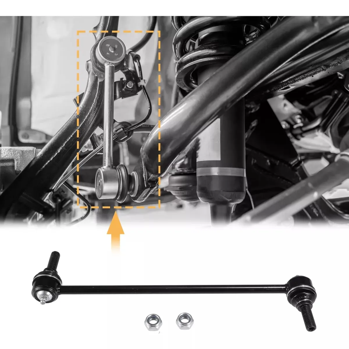 KUANGYE - Bieletas Delanteras Para Jeep Renegade 2016-2023  Par