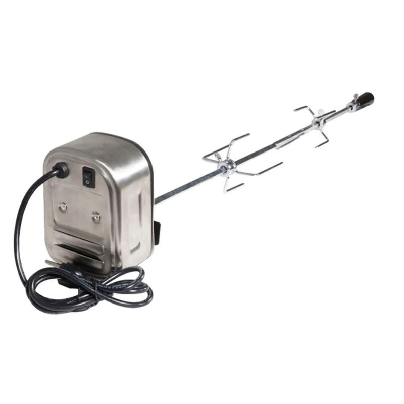 GENERICO - Motor Para Parrilla 15 Kg Espada + Tenedores Y Soportes