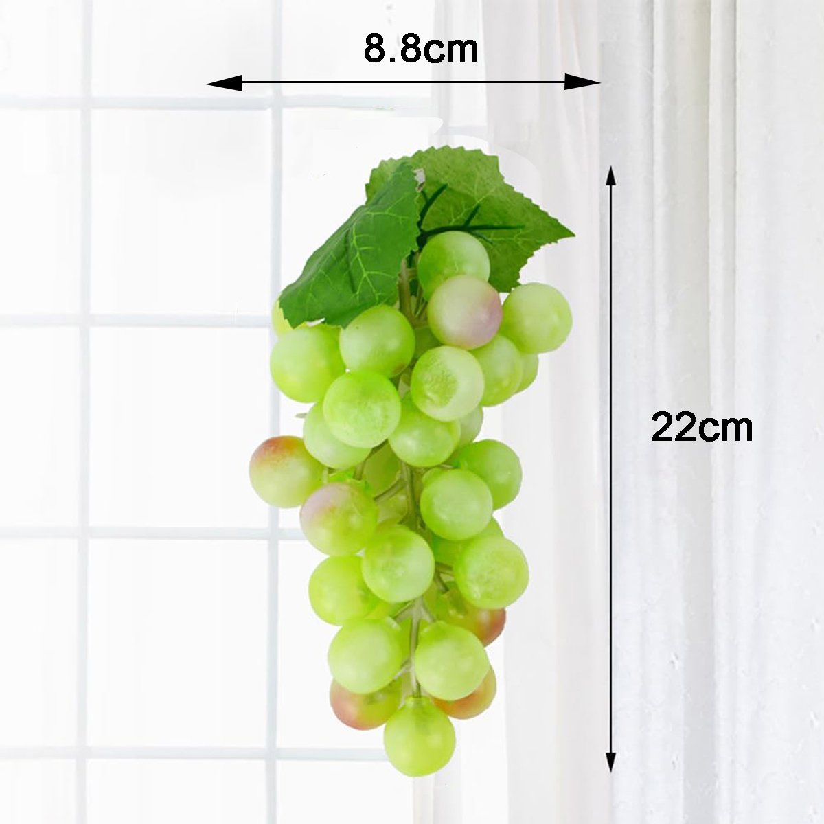 BITART - Uvas Artificiales Fruta Sintética Decoración Bodegón