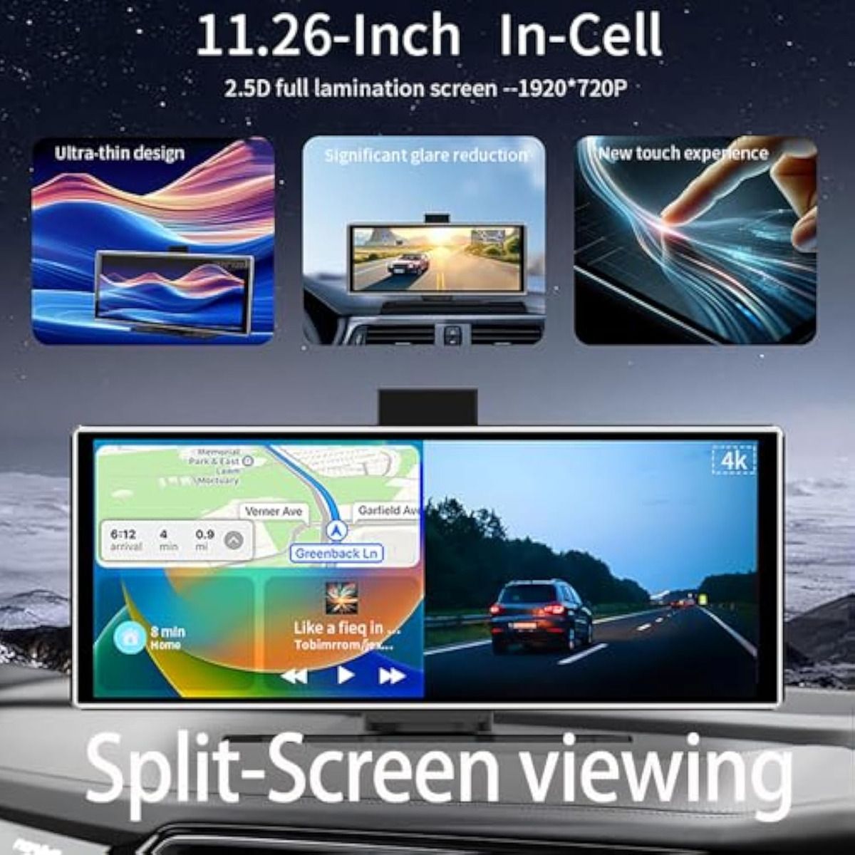 U BUY - Grabadora De Conducción Inalámbrica De 1126 Pulgadas