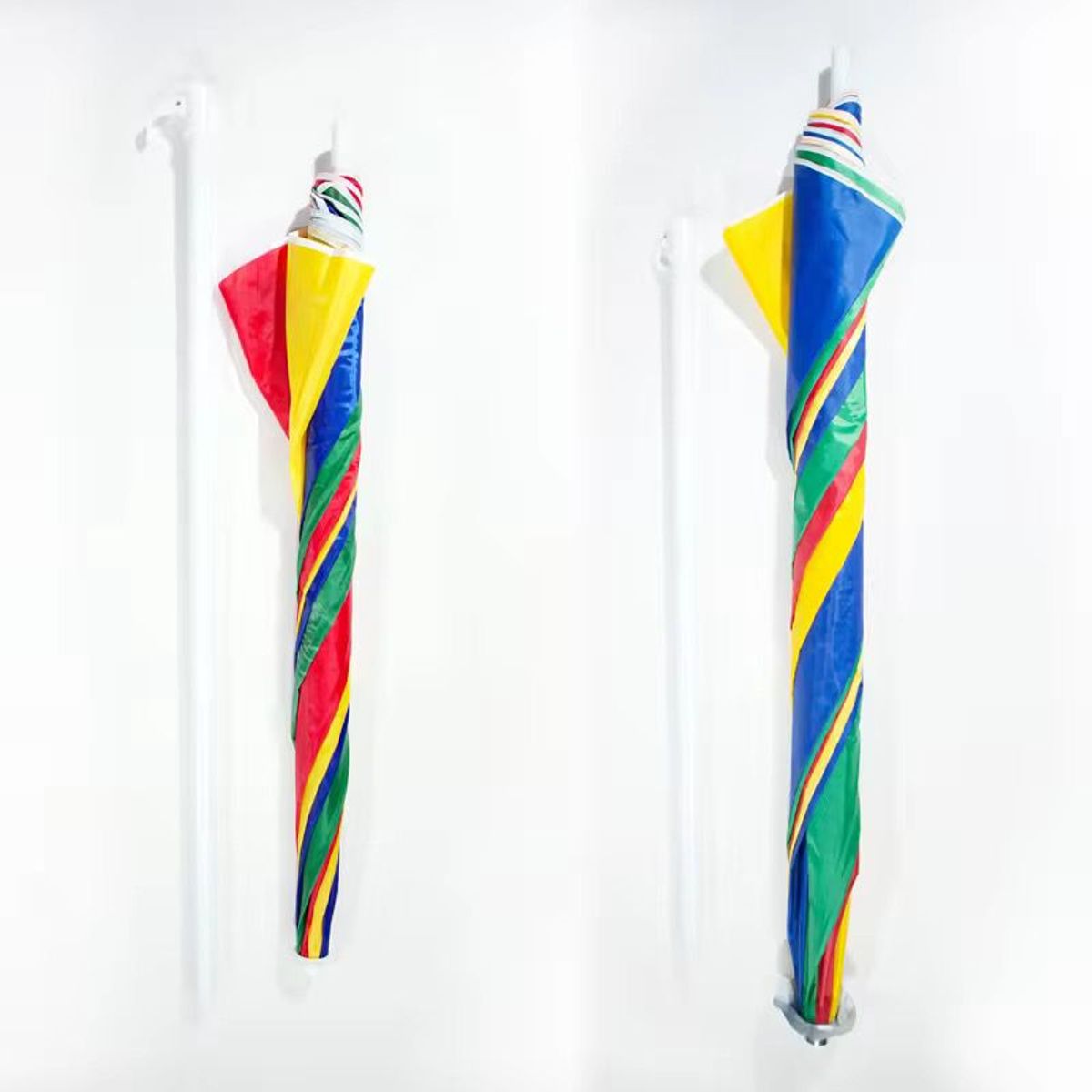 GENERICO - Quitasol Grande Para Verano Con Protección uv Multicolor 150CM