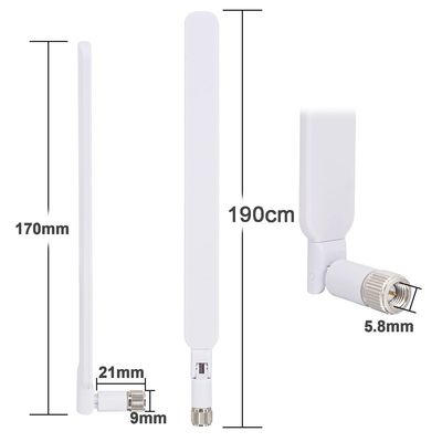 Imagen 2 del producto 2 Pcs 4g/3g Antena Para Huawei Router B310 FB-2412020;140865166""