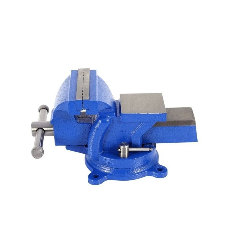 GENERICO - Tornillo De Banco Mecánico 4 Pulgadas 100mm Azul