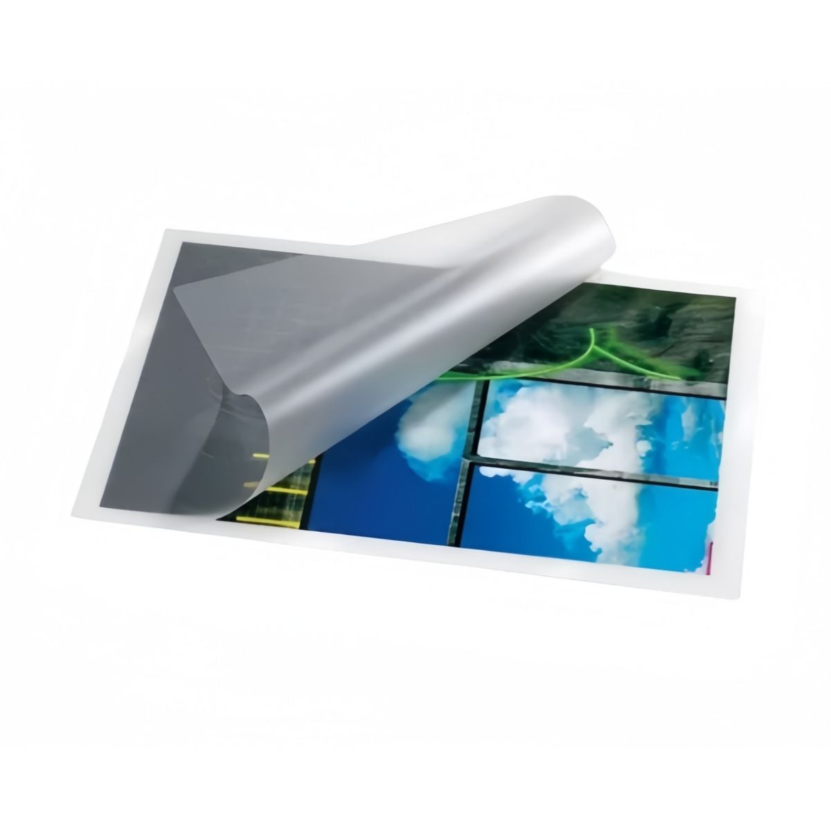 GENERICO - Pack 100 Micas Laminas Termolaminadora Plastificadora 80 Mic