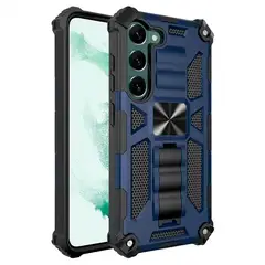 GENERICO - Carcasa para Samsung S24 FE Antigolpe Reforzada Armor - Azul