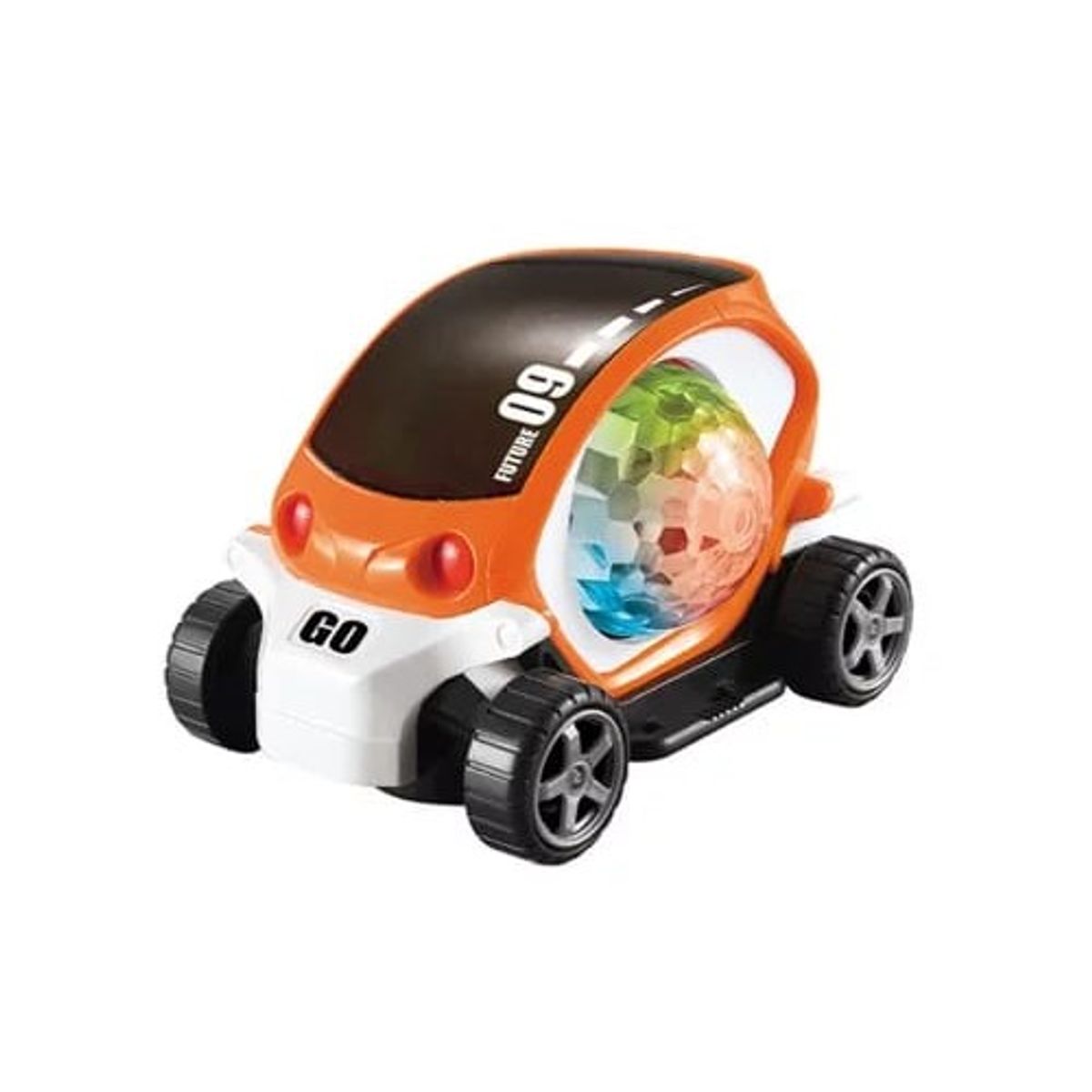 GENERICO - Auto Loco Luces y sonido - Naranjo