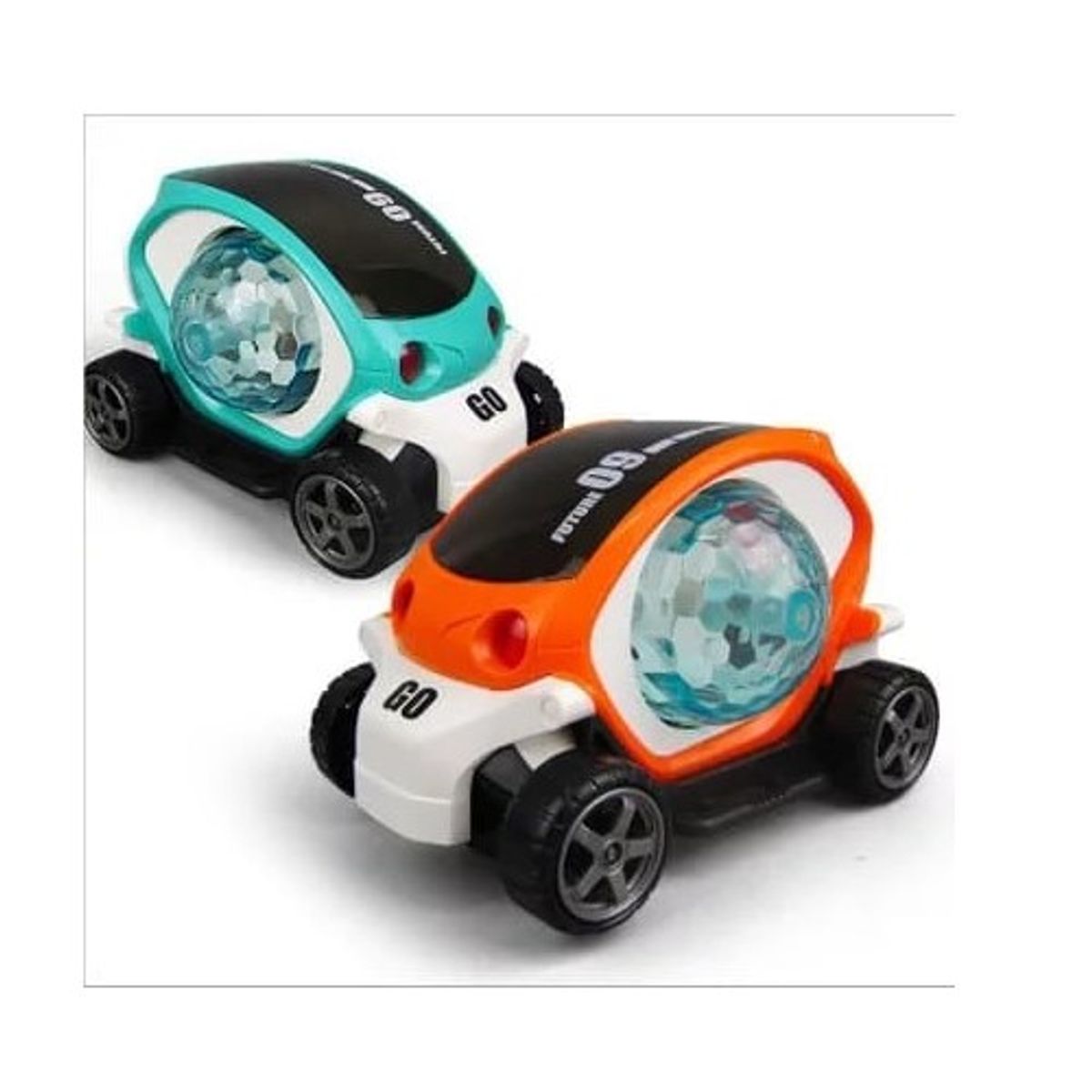 GENERICO - Auto Loco Luces y sonido - Naranjo