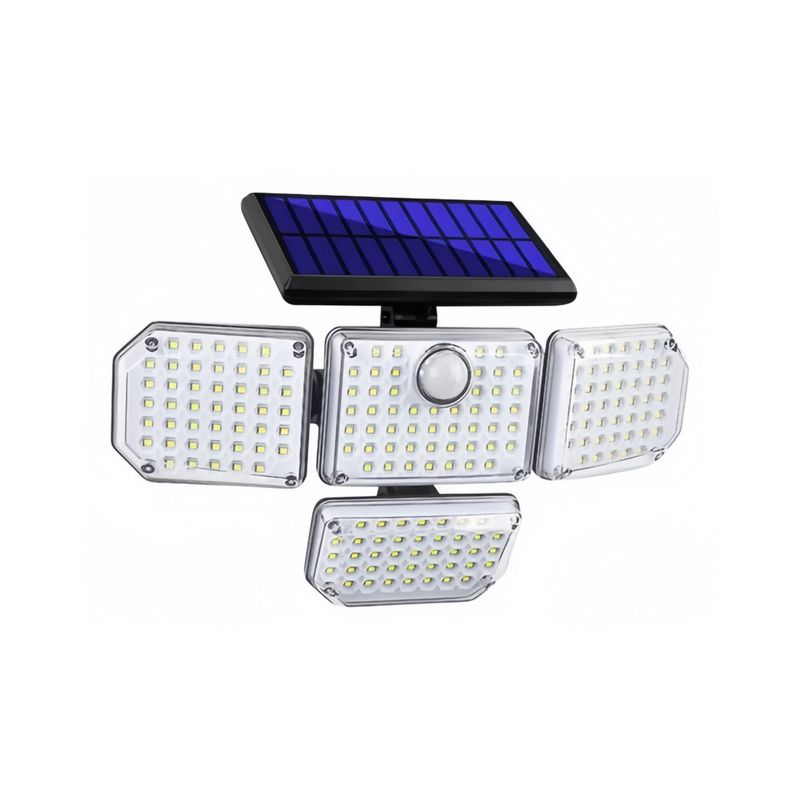 GENERICO - Foco Led Solar Exterior Sensor Movimiento Direcciones 4