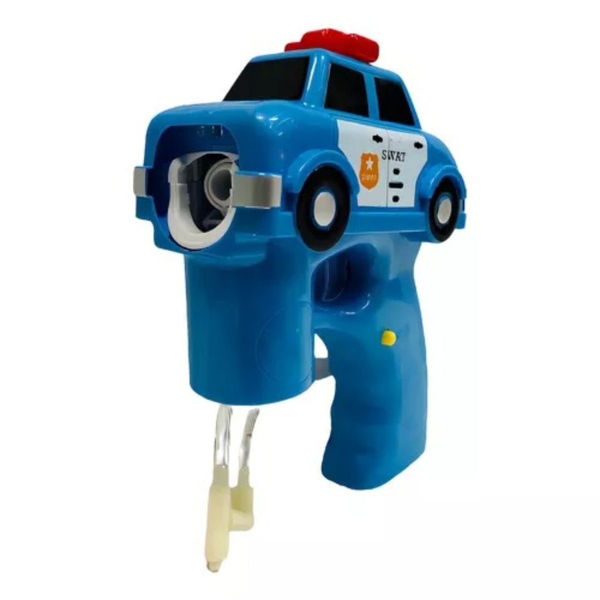 OEM - PISTOLA DE BURBUJAS AUTO DE POLICIA 17CM