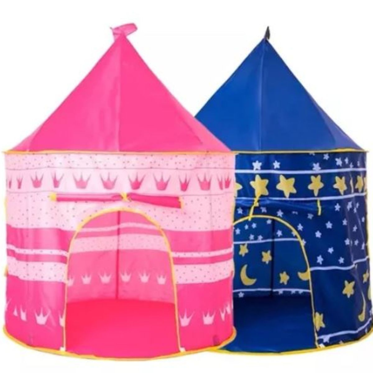 OEM - CARPAS CASTILLOS PARA NIÑAS Y NIÑOS COLOR ROSADO