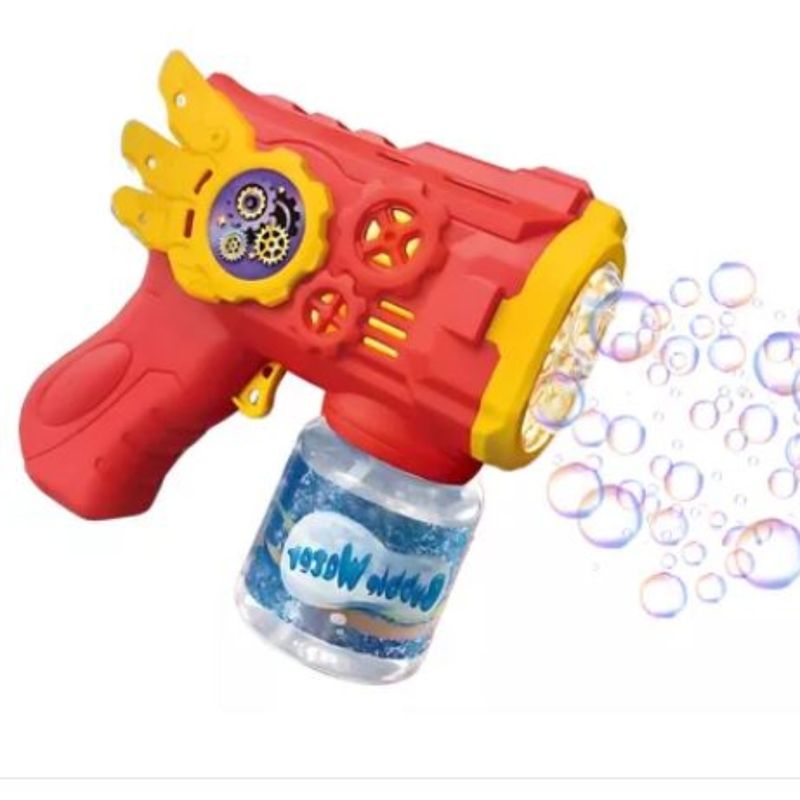 OEM - PISTOLAS DE BURBUJAS JUGUETE NIÑOS ROJO