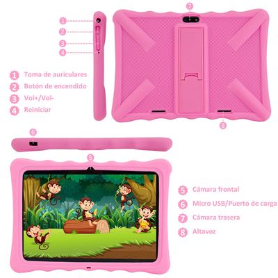 Imagen 2 del producto Tablet Niños con Control Parental 32GB 10.1'' - Rosa