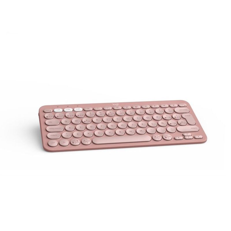 LOGITECH - 920-011785 TECLADO PEBBLE KEYS 2 K380 ROSE SPANISH - Rosa