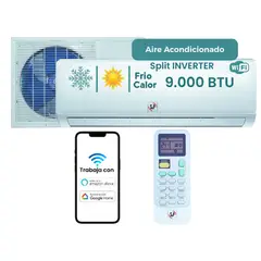 SP - Aire Acondicionado Wifi Split Inverter 9000 Btu Frío Y Calor Soler y Palau