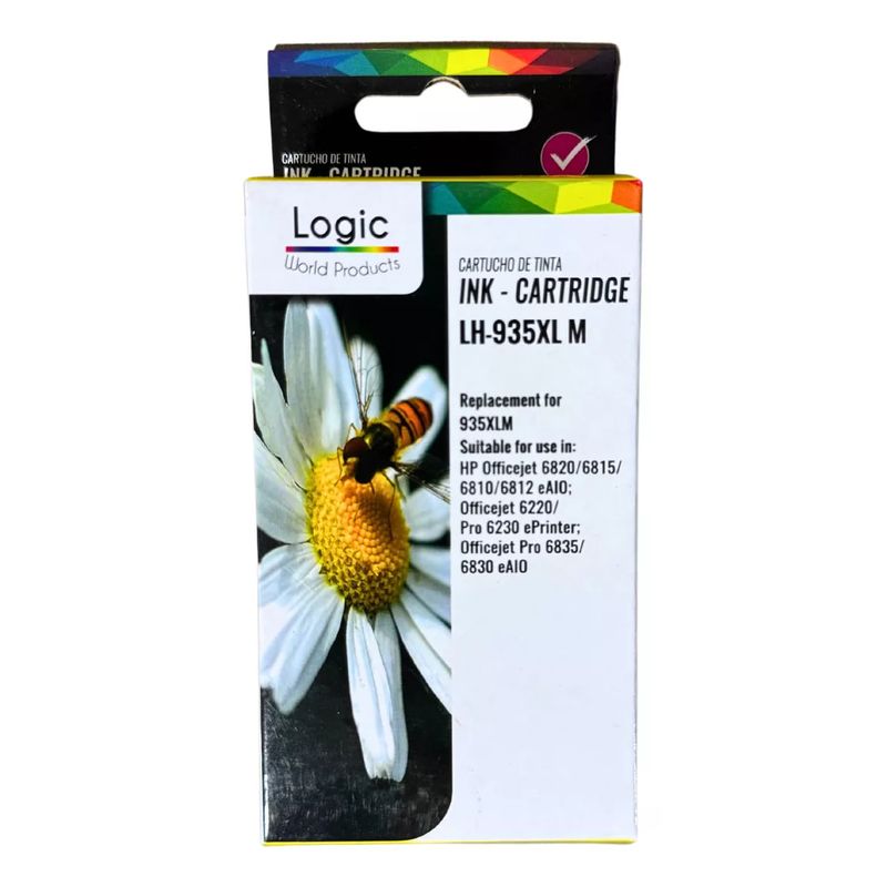 LOGIC - Cartucho 935XL Color Magenta Compatible Para HP