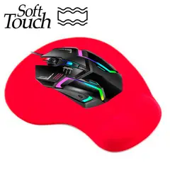BOCCINI - Mousepad con Apoya Muñeca de Gel Ergonomico Antideslizante