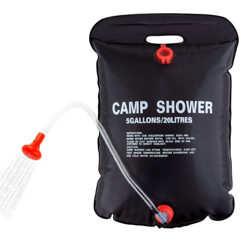 GENERICO - Ducha Portatil Baño Camping Solar Outdoor 20lts