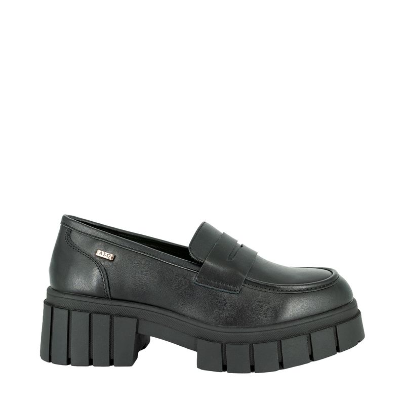 ALQUIMIA - Mocasin Escolar Negro Zaynab Alquimia