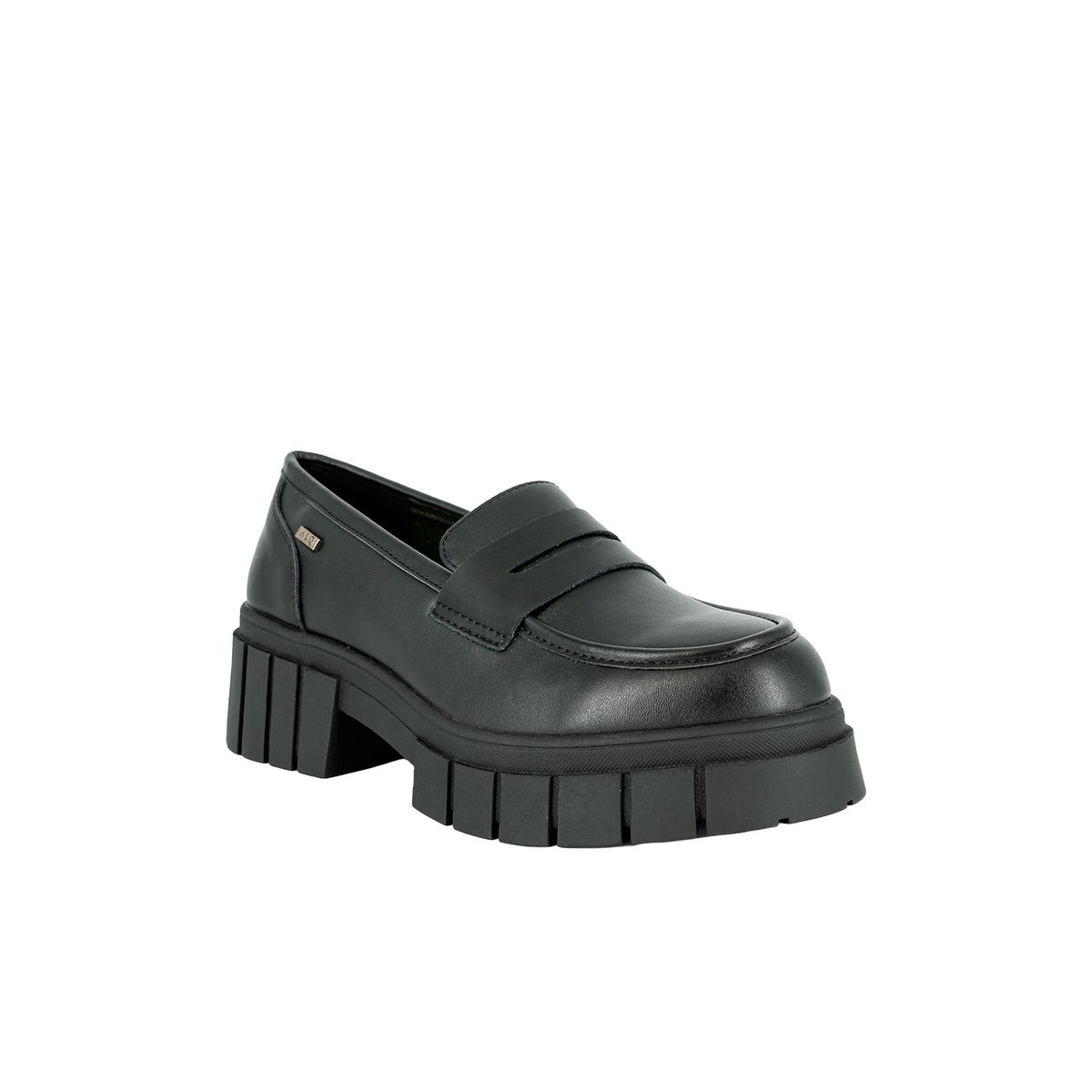 ALQUIMIA - Mocasin Escolar Mujer Negro Zaynab Alquimia