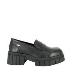ALQUIMIA - Mocasin Escolar Negro Zaynab
