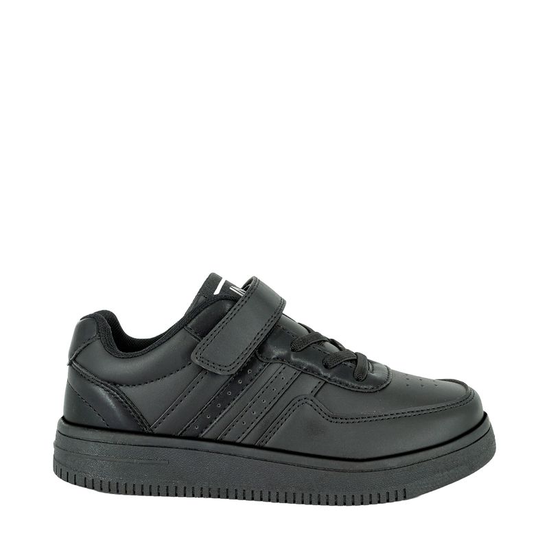 UNS - Zapatilla Escolar Niño Negro Jacinto UNS