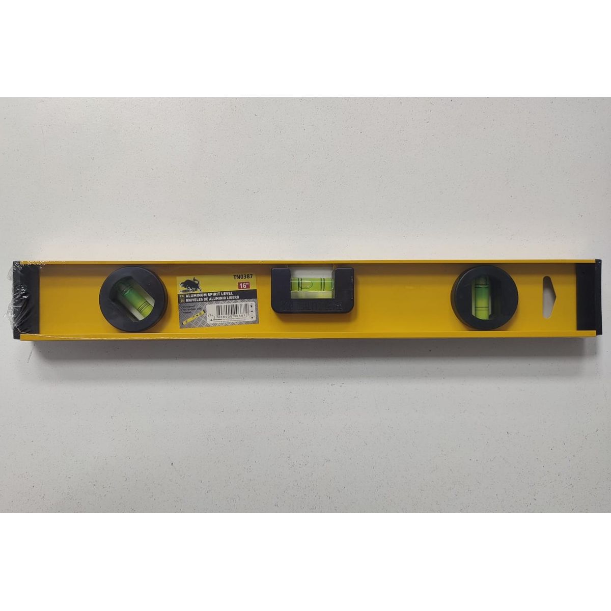 GENERICO - Nivel Magnético de Aluminio 16 Pulgadas 40 cm