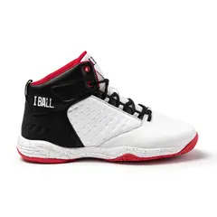 I BALL - Zapatillas Adulto Response Mid Blanco / Rojo / Negro + Morral