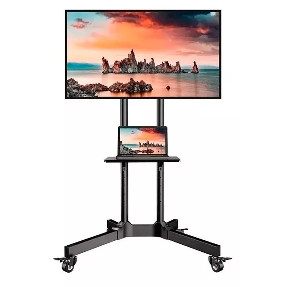 GENERICO - Soporte De Tv Movil 1500 Mobile Tv Trolley 32 - 70