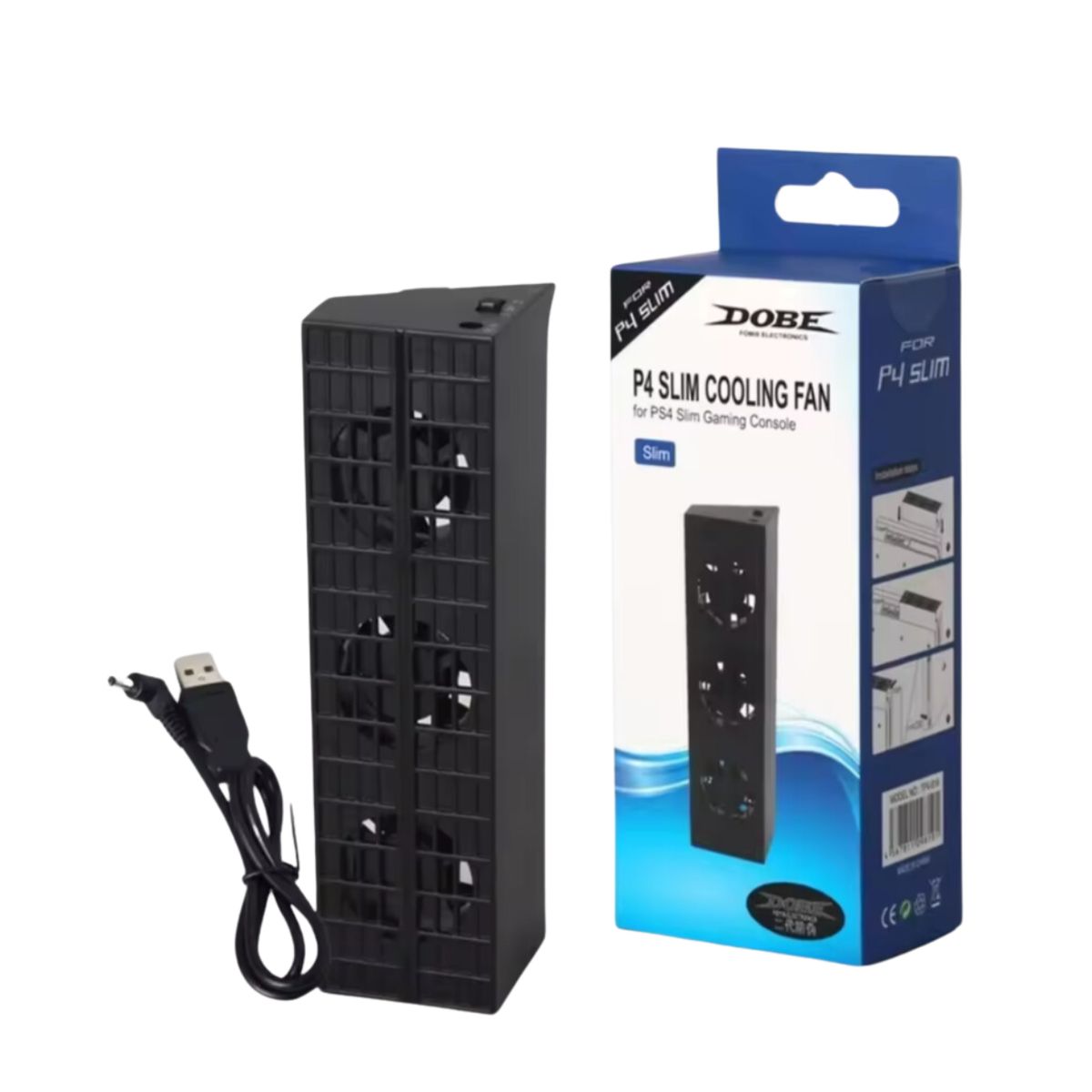 DOBE - Ventilador Refrigeración USB externo PS4 Slim Control temperatura
