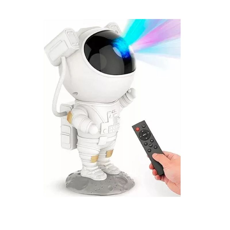 GENERICO - Proyector Lámpara Luz Led Galaxia Astronauta Color Blanco.