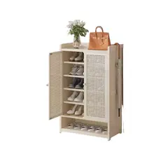 IDEEHOUSE - Zapatero Organizador Ratan Bambo 60x94x32