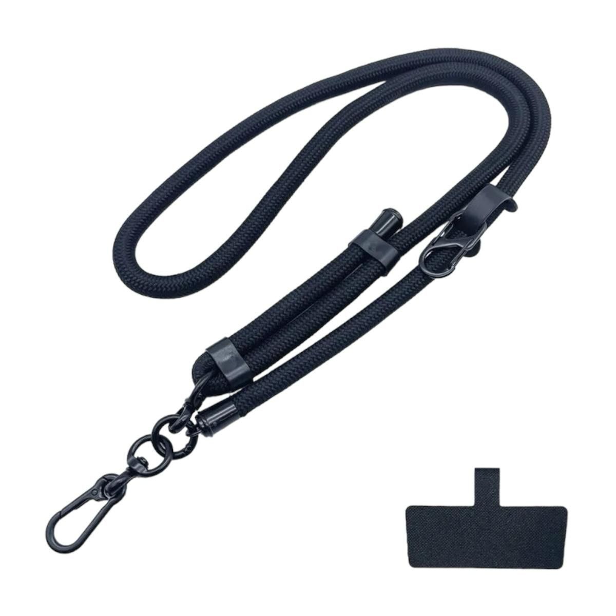 GENERICO - Colgante Ajustable Para Carcasa Celular Universal Sujetador Negro