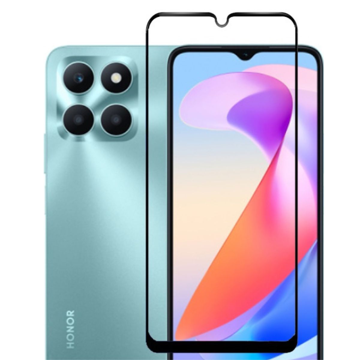 GENERICO - Mica Lámina Vidrio Templado Completa Para Honor X6/ X6s