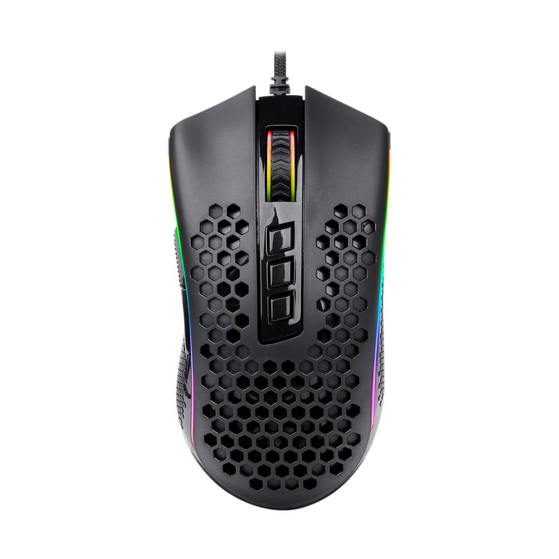 REDRAGON - MOUSE GAMER USB STORM ULTRALIGERO REDRAGON M988-RGB OPEN BOX