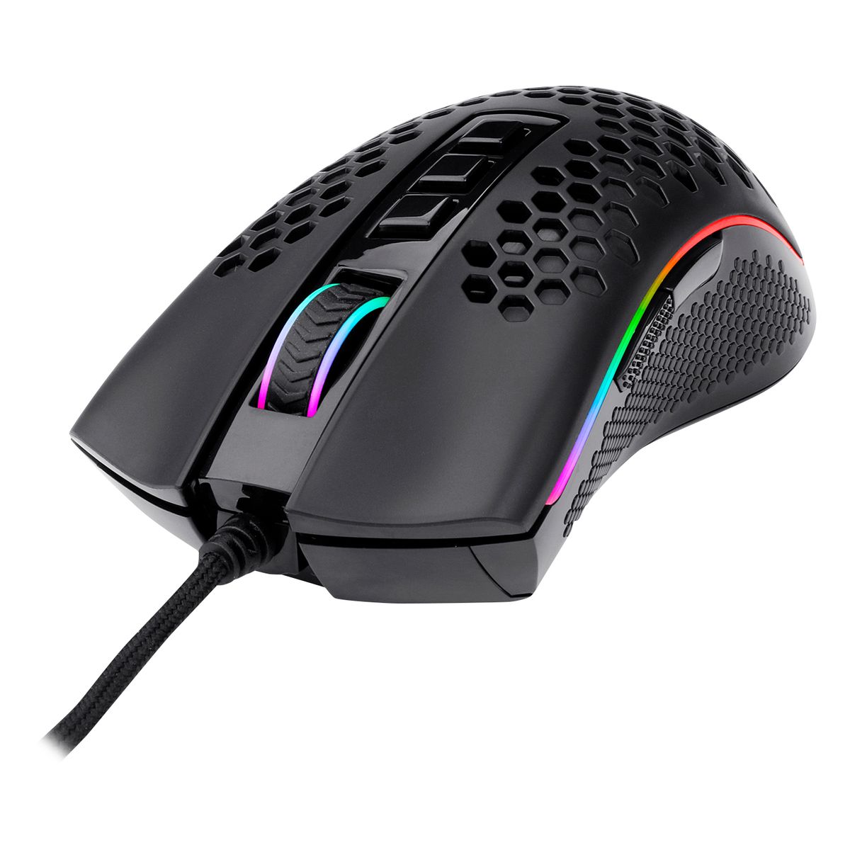 REDRAGON - M988-RGB MOUSE GAMER USB STORM RGB 8 BOTONES ULTRA LIGERO Open box