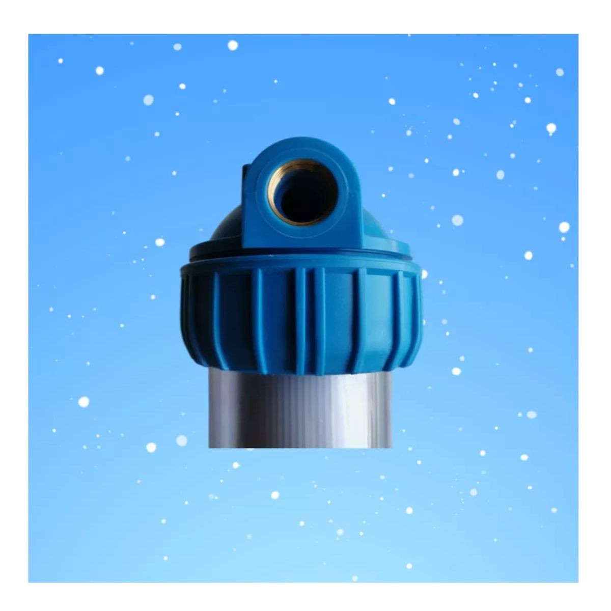 MUNDO MAGIA - Filtro Agua Triple Anti Sarro Ablandador 10 Pulgadas