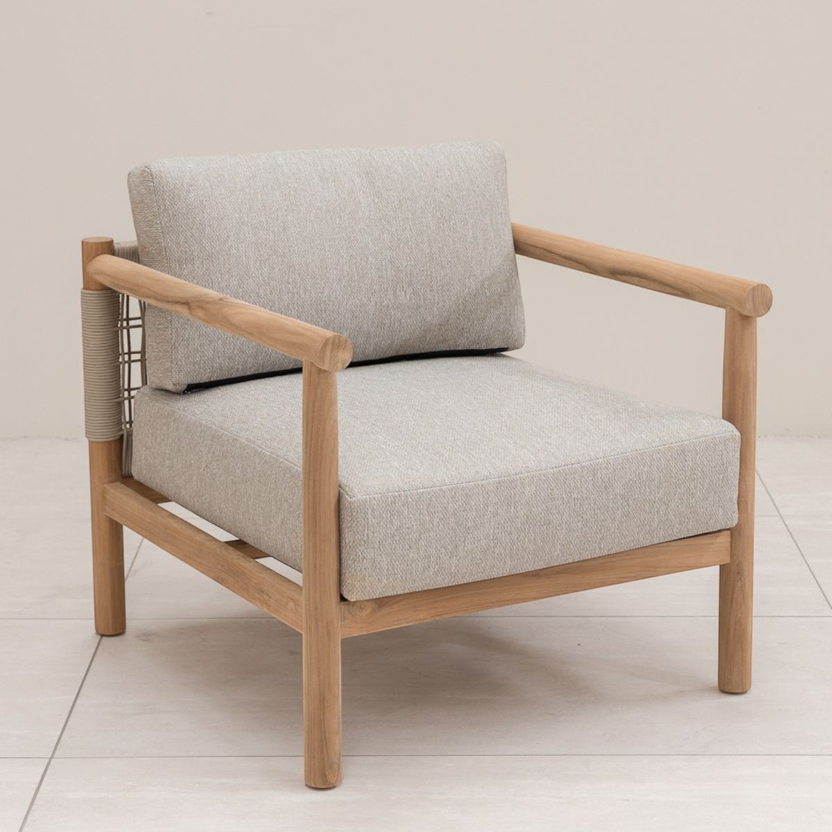 AMOBLE - Poltrona terraza Maya gris Amoblé