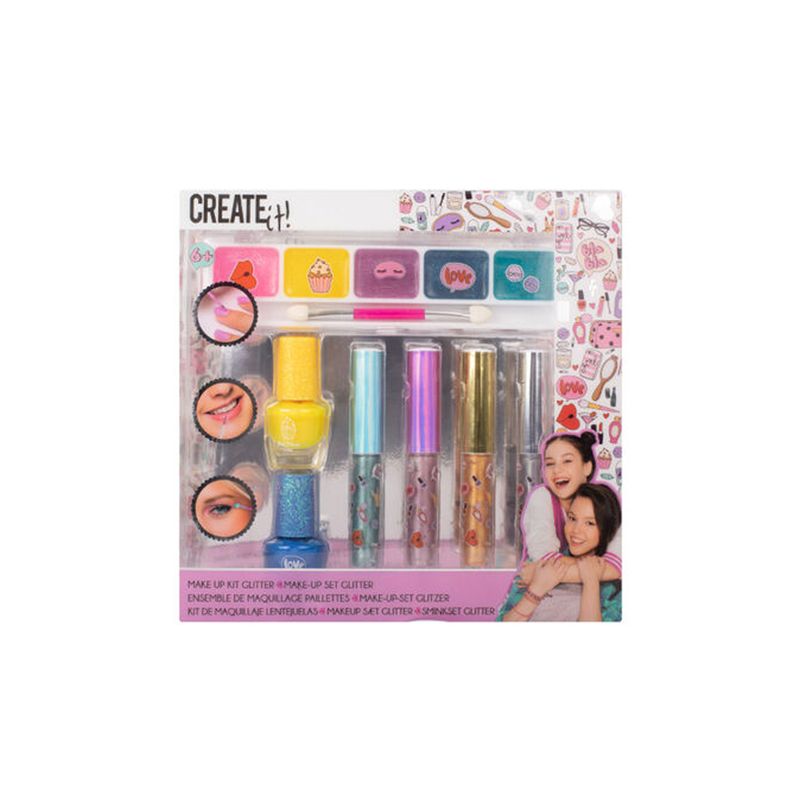 GENERICO - Set de Maquillaje Metálico Create It!