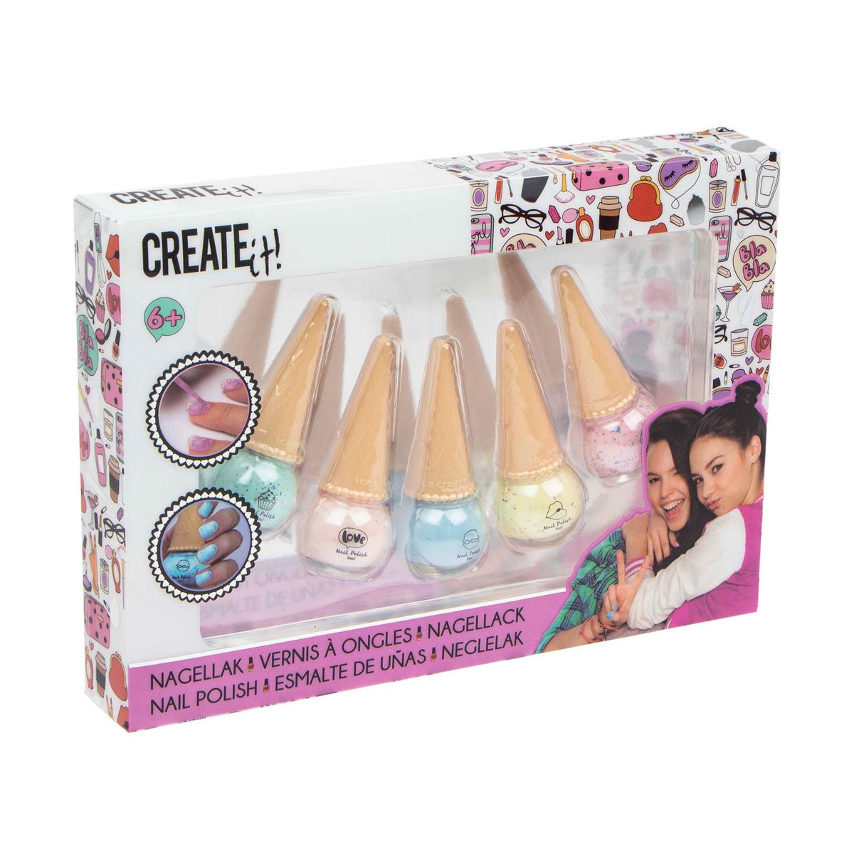 GENERICO - Esmaltes de Uñas Helados Create It!