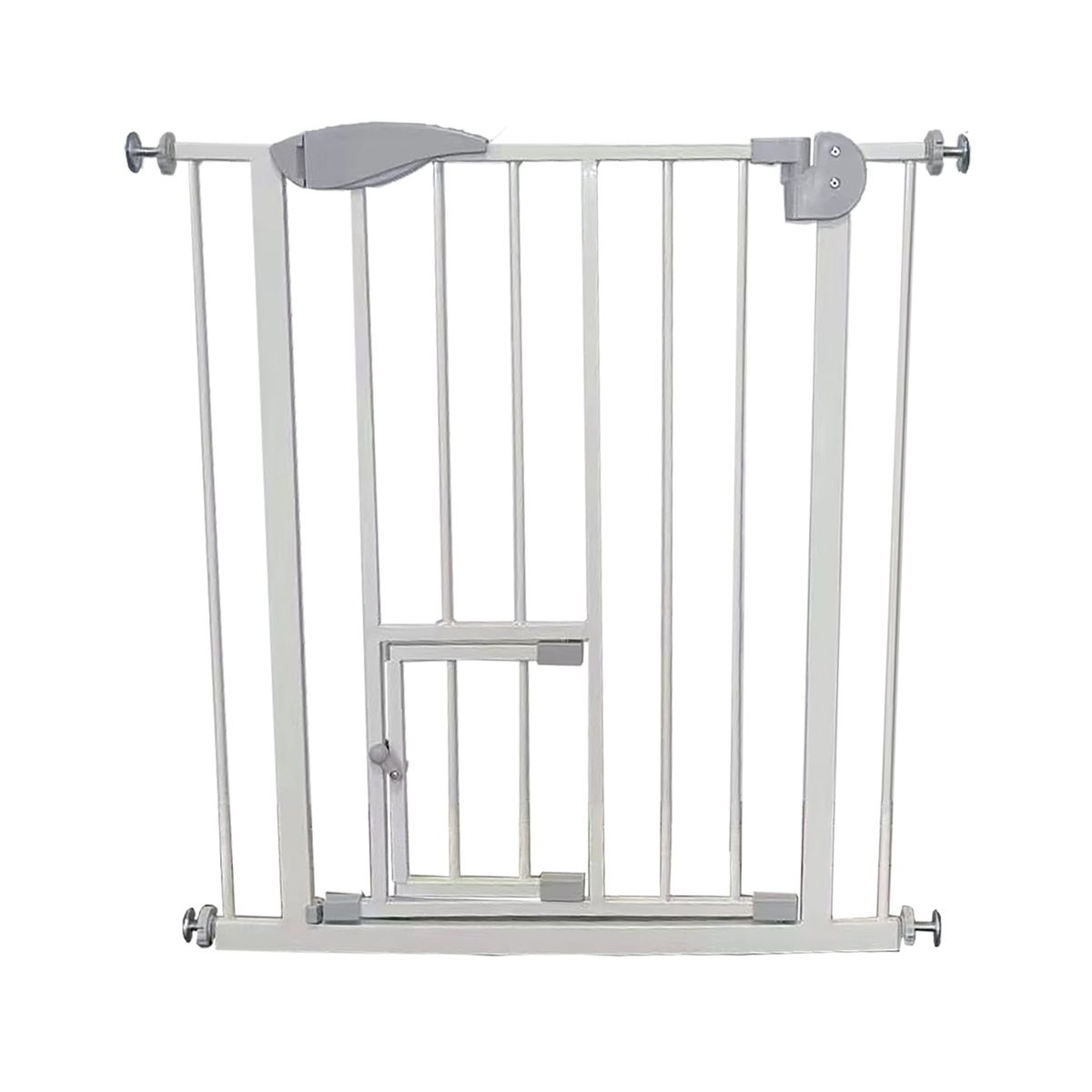 BEBESIT - Reja de Seguridad Bebe Puerta Mascota Doble Seguro 75-82 cm