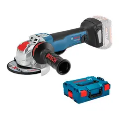 BOSCH - ESMERIL ANGULAR INALAMBRICA GWX 18V-10 PC X-LOCK