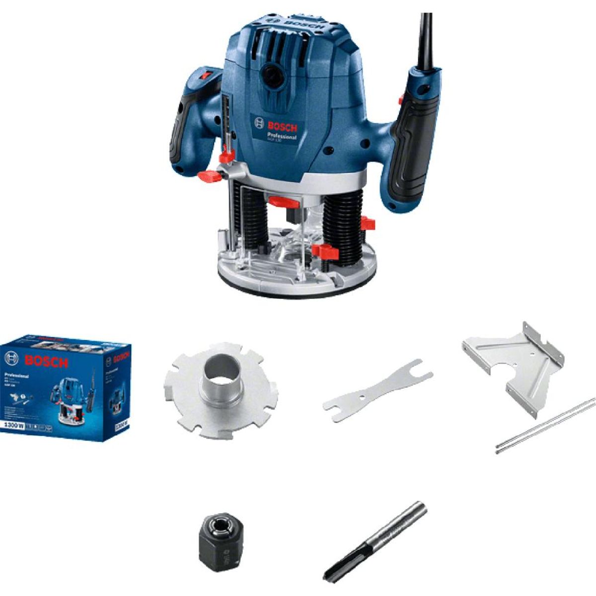 BOSCH - FRESADORA BOSCH GOF 130 220V - 1300W