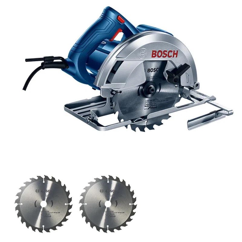 BOSCH - SIERRA CIRCULAR BOSCH 7 GKS 150 INCLUYE 2 DISCOS