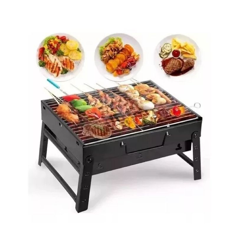 GENERICO - Mini Parrillera Plegable De Carbon Portatil Parrillera