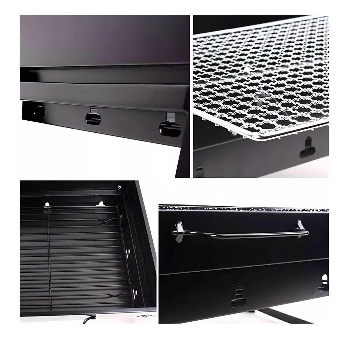 GENERICO - Mini Parrillera Plegable De Carbon Portatil Parrillera