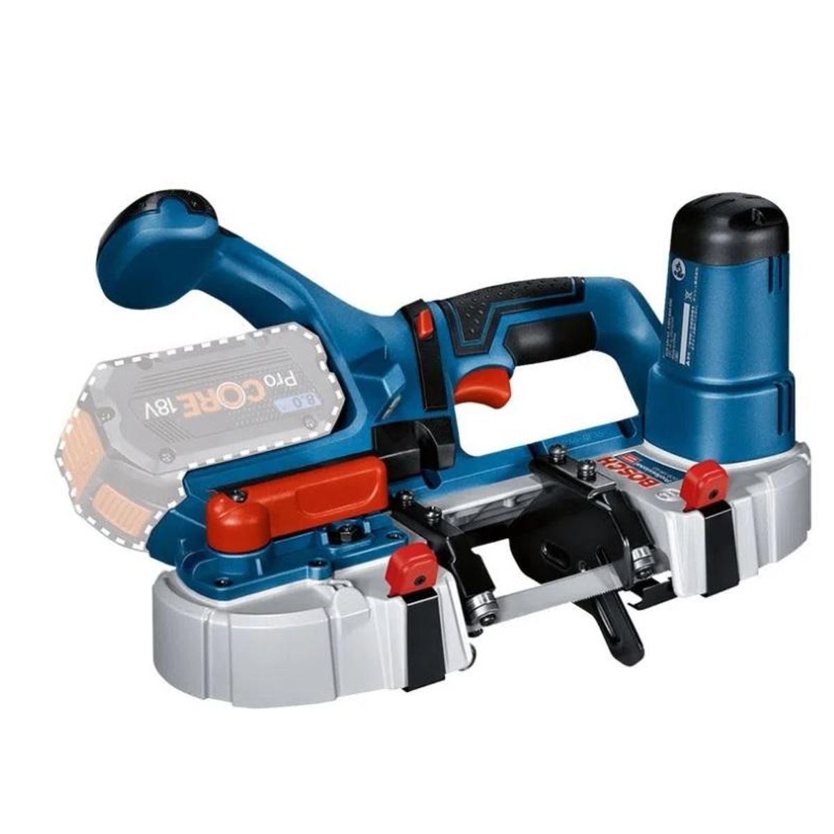 BOSCH - SIERRA DE CINTA INALBRICA BOSCH GCB 18V-63