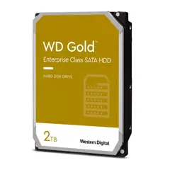 WESTERN DIGITAL - Disco Duro Gold 2TB SATA 7200rpm 128mb