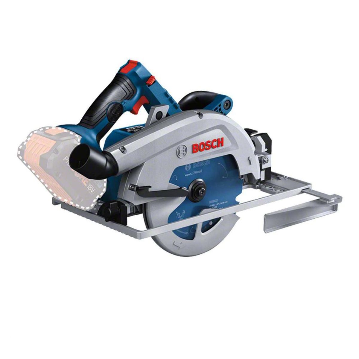 BOSCH - SIERRA CIRCULAR INALAMBRICO BOSCH GKS 18V-68 GC BARETOOL